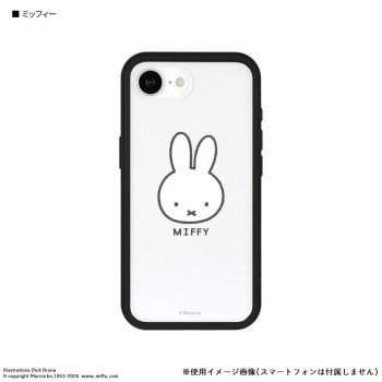 ミッフィー IIIIfit プランプフレーム iPhone17e/16e 対応 ケース ミッフィー　MF-676A