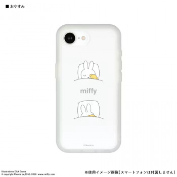 ミッフィー IIIIfit プランプフレーム iPhone17e/16e 対応 ケース おやすみ　MF-676B
