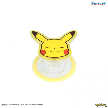 ポケットモンスターMagSafe対応スマホ背面アクセサリーダイカットクリア POCOPOCO ピカチュウPKE-43A