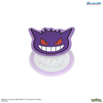 ポケットモンスターMagSafe対応スマホ背面アクセサリーダイカットクリア POCOPOCO ゲンガー　PKE-43B