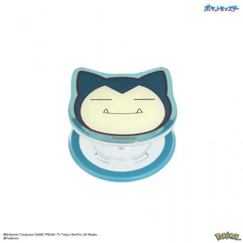 ポケットモンスターMagSafe対応スマホ背面アクセサリーダイカットクリア POCOPOCO カビゴン　PKE-43D
