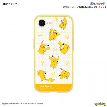ポケットモンスター IIIIfit Clear iPhone17e/16e 対応 ケース ピカチュウ　PKE-50A