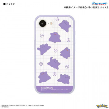 ポケットモンスター IIIIfit Clear iPhone17e/16e 対応 ケース メタモン　PKE-50C