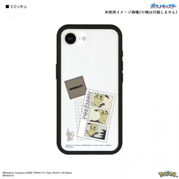 ポケットモンスターIIIIfitプランプフレームiPhone17e/16e対応ケース ミミッキュ　PKE-51D