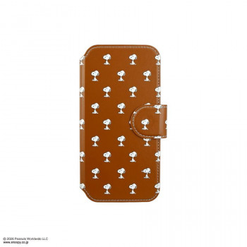 ピーナッツスヌーピー iPhone専用MagSafe対応手帳型 スマートフォンカバー スヌーピー　SNGG-210A