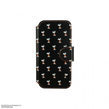 ピーナッツスヌーピー iPhone専用MagSafe対応手帳型スマートフォンカバー ジョー・クール　SNGG-210B