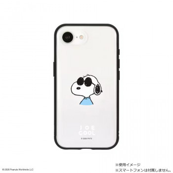 ピーナッツスヌーピーIIIIfit Clear iPhone17e/16e 対応ケースジョー・クールSNGG-227B