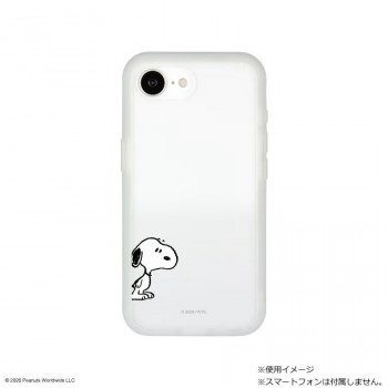 ピーナッツスヌーピー IIIIfit プランプフレームiPhone17e/16eケース スヌーピー　SNGG-228A