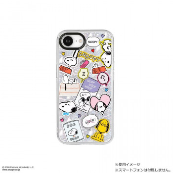 ピーナッツ スヌーピー  iPhone17e/16e 対応 ケース スヌーピー　SNGG-230A