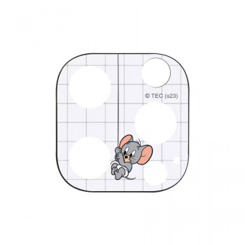 トムとジェリー iPhone15・14 Pro/Pro Max対応 カメラカバー タフィー　TMJ-211B