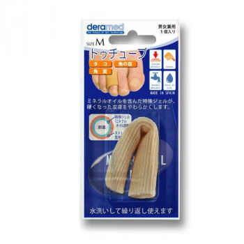 deramed(デラメド)　トゥチューブ(足用サポートパッド)　M