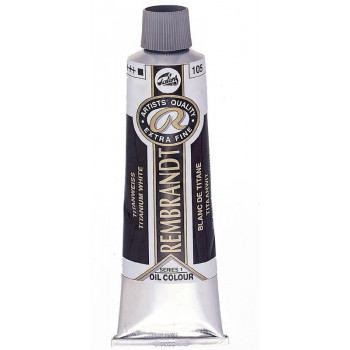 REMBRANDT　レンブラント油絵具(ホワイト)　11A号(150ml)チューブ　チタニウムホワイト(リンシードオイル)　453520