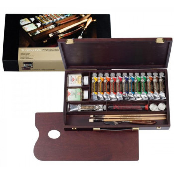 REMBRANDT　レンブラント油絵具　ラグジュアリーボックス13色セット　T0184-0003　410855