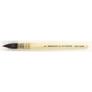 REMBRANDT　レンブラント水彩画筆135　高級リス毛/ラウンド　　T909-135-06(6号)　495605