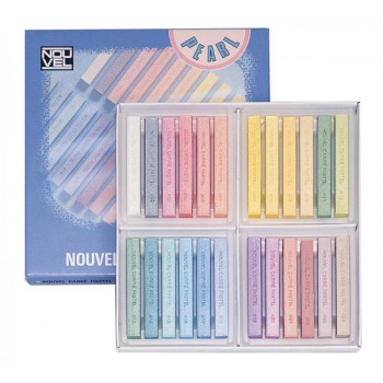 NOUVEL　CARRE　PASTEL　ヌーベルカレーパステル　24色パールセット　NCT-24P　424635