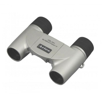 ミザール　ダハ型双眼鏡　6倍18mm　CB-101　シルバー