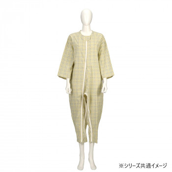 竹虎 ソフトケアねまき両開きファスナー 3シーズン　106405・みどり・LL